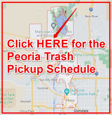 city of peoria trash|city of peoria bulk trash schedule 2022.